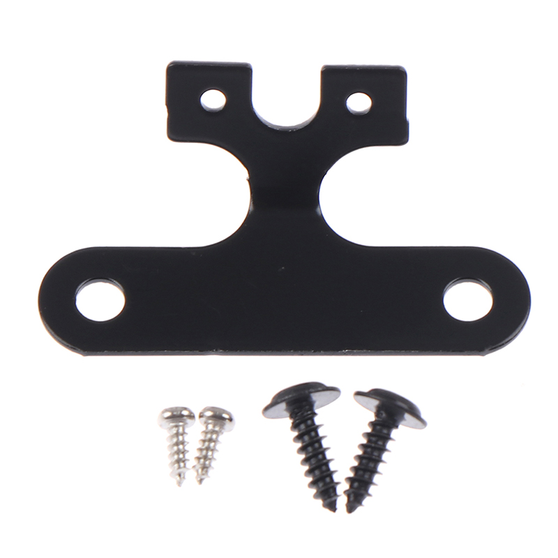 1pc schwarze edelstahl-rückfahrkamerahalterungen