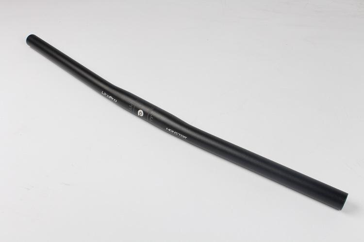 Litepro Monster LP-manillares ultraligeros de aluminio, manillares rectos, ultraligeros, 25,4mm: blk