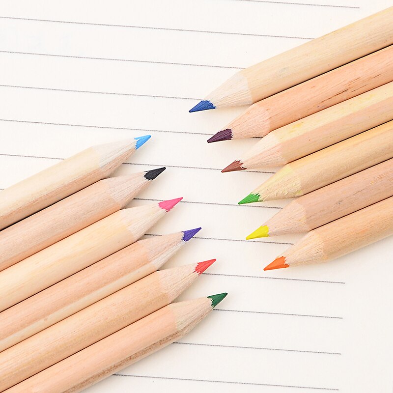 Cute Kawaii Pencils for Sketch Painting Cute Girls Fine Drawing Pencil Children's School Supplies Stationery