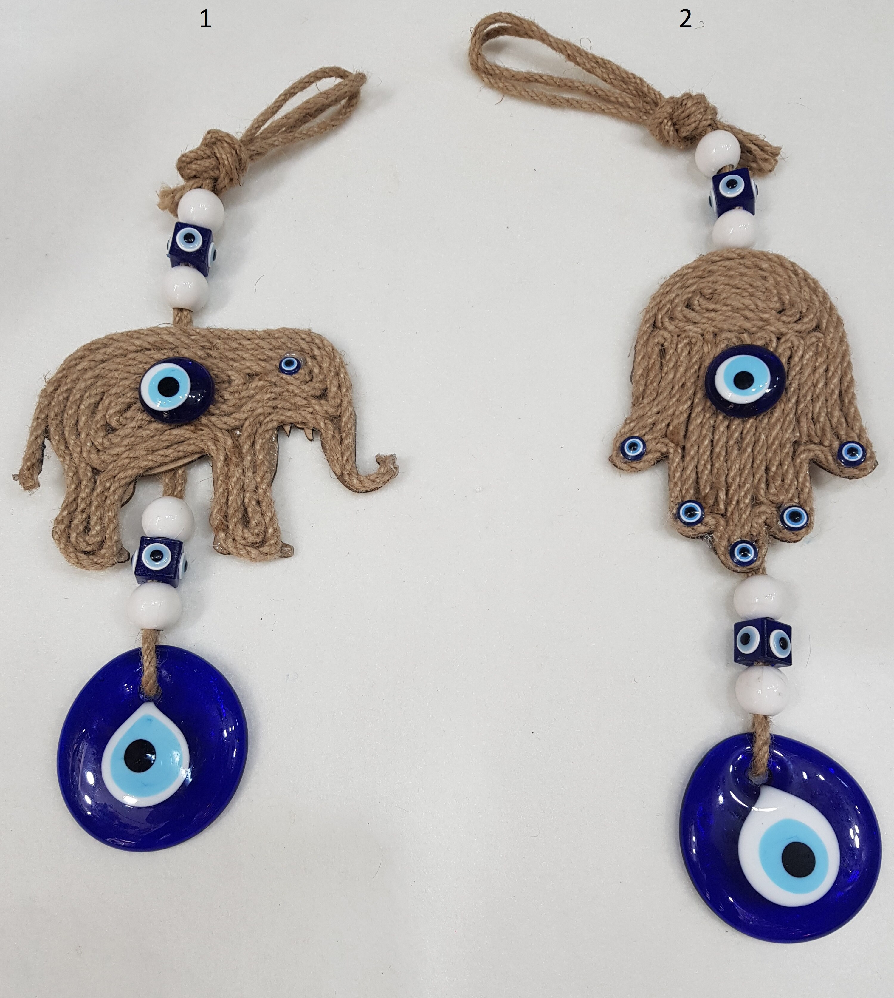 Home Decor, Handgemaakte Rieten Muur Opknoping, Evil Eye,Hamsa,Room Decor, Kerst Decoratie, Olifant