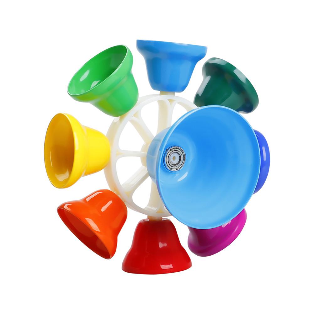 Instrument de Percussion pour enfants, horloge rotative à huit tons avec battement