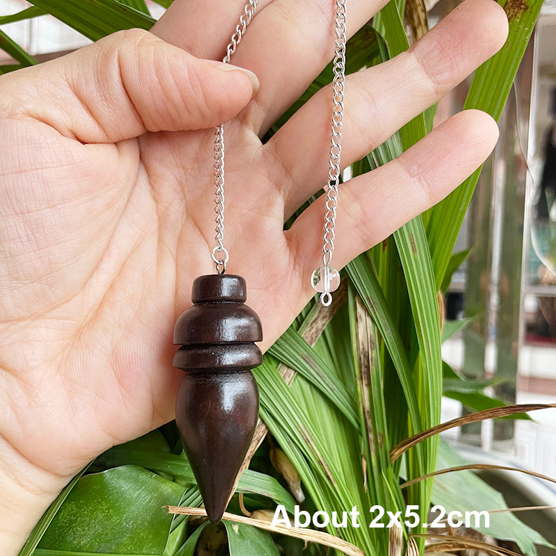 Egipcio Pêndulo De Madeira Natural para Adivinhação de radiestesia , Pêndulos De Madeira Egípcia Cone, Dowser Reiki, , perpétuo pendulos para radiestesia egipsio adivinhação espiritual X087