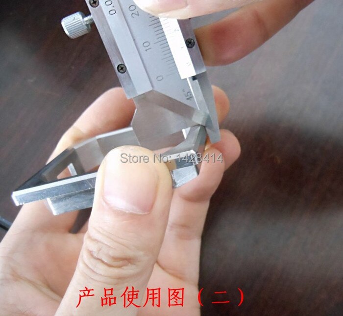 Chamver gaugr 45degrees Chamfer Gauge 0-6mm Stainless steel Chamfering calipers vernier caliper / Chamfer Caliper