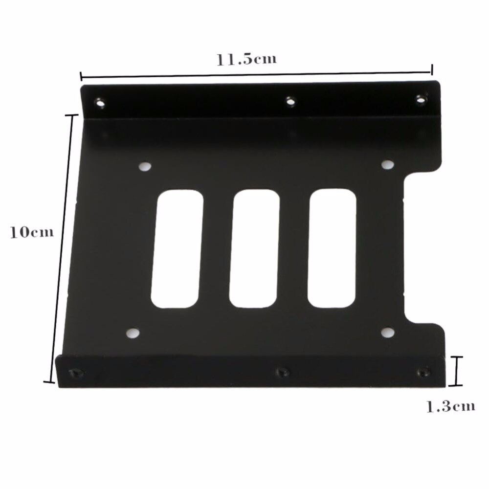 Metal For PC Hard Drive Enclosure Holder 2.5 Inch SSD HDD To 3.5 Inch Mounting Adapter Bracket Dock Hard Drive Holder