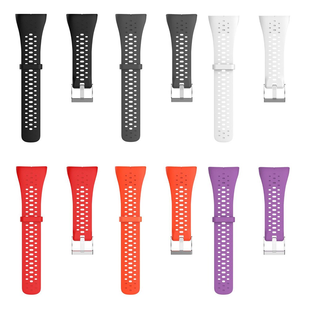 Zachte Siliconen Polsband Vervanging Voor Polar M430 Smart Sport Horloge Band Met Gereedschap Polsband Voor Polar M400 Armband