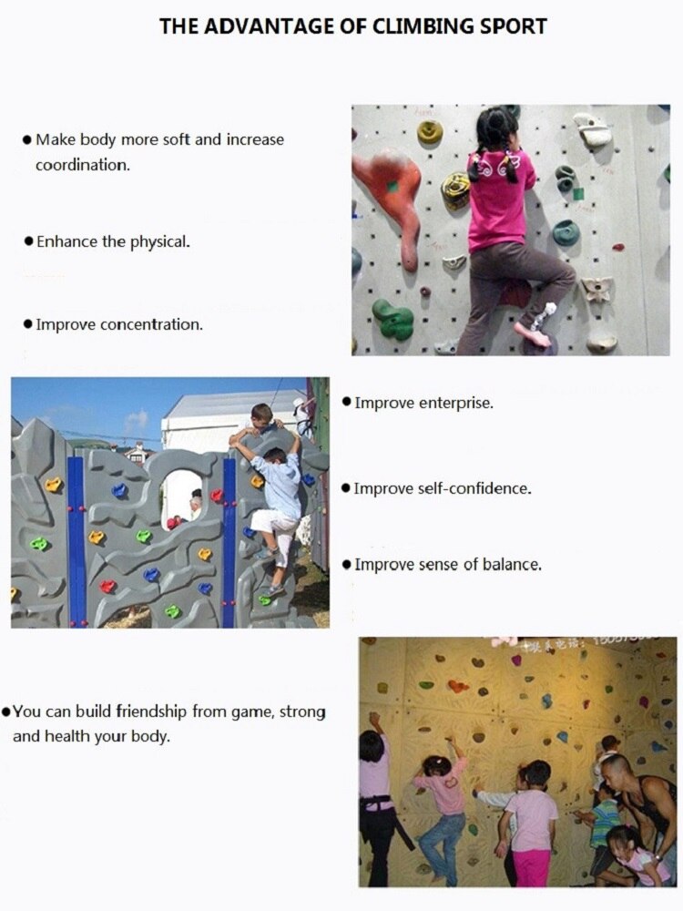 (Met Schroef) 28 & 20 stuks Plastic Rotsklimmen Stenen Muur Kit Stenen Kinderen Speelgoed Sport Houden Outdoor Game Volwassen & Kinderen