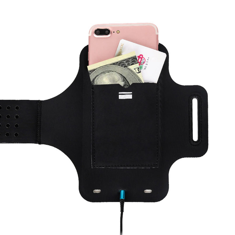 Polsbandje voor onderarm fietsbevestiging telefoonhouder polsbandje voor paardrijden tas sport workout hoesje voor smartphone 6 inch