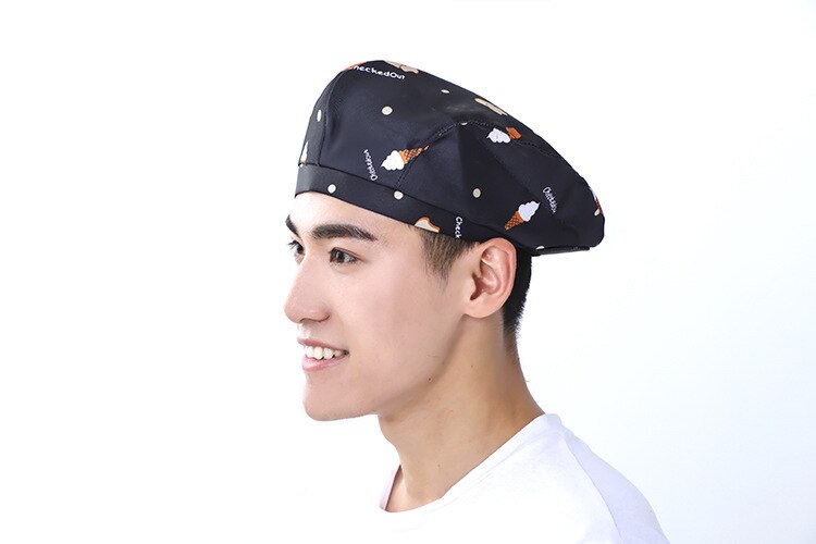chef Hat hotel uniform chef uniform restaurant Hat cook uniform chef working wear Hat restaurant waiter work cap: 14