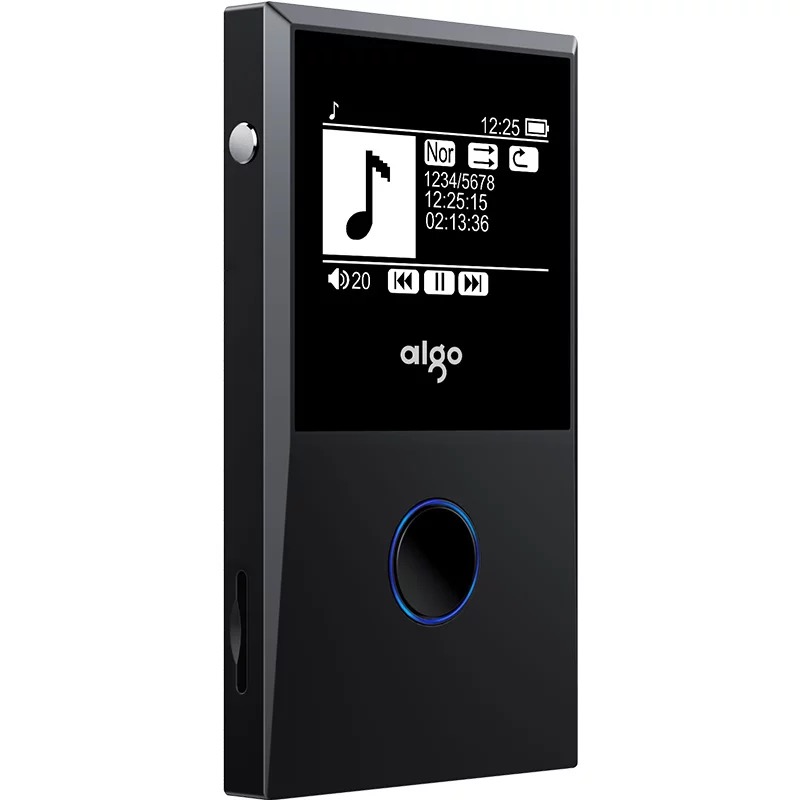 Aigo 205 HiFI MP3 Player bluetooth FM Radio Recording E-Book Portable OTG Loseless Music Player Max 64GB Support