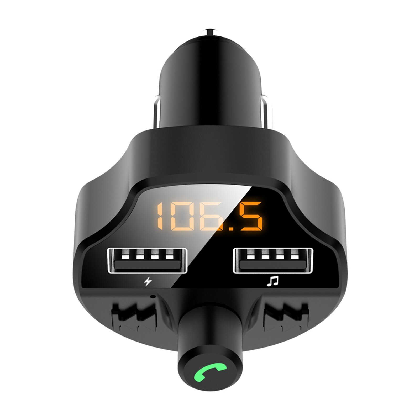 Autoradio  mp3 fm-player, bluetooth, 5.0 speicherplätzen bei stromausfall,  t66 dual-usb-anschlüssen, unterstützung für 12-24v fahrzeuge, rauschunterdrückung und tf-kartenleser