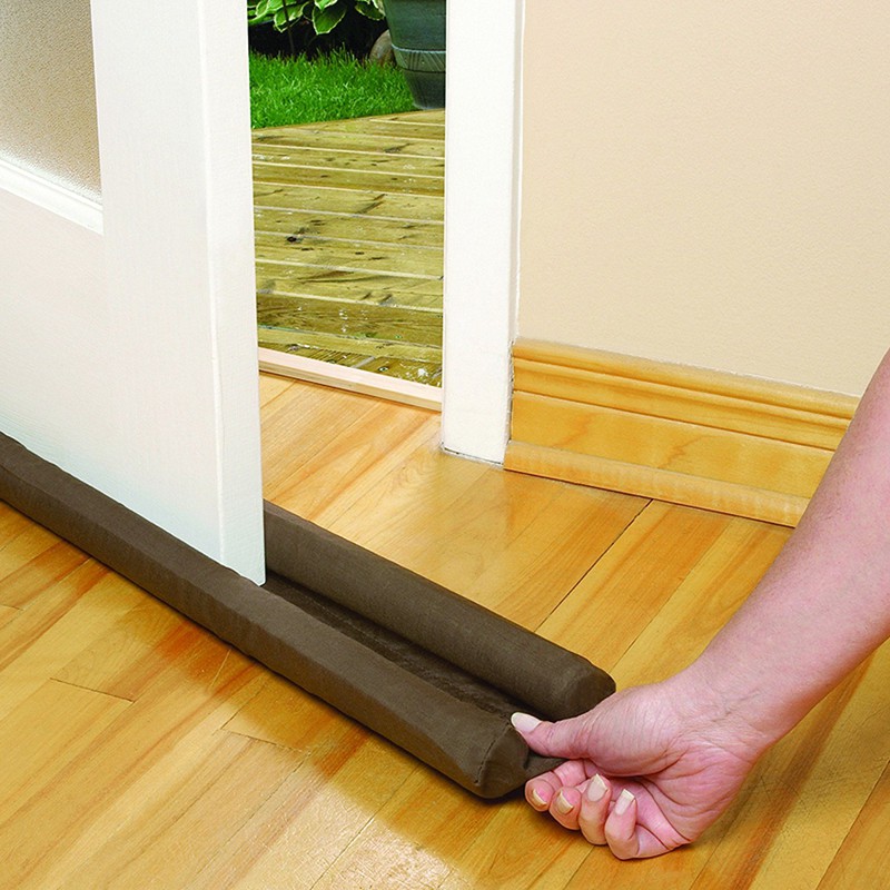 Twin Deur Draft Dodger Guard Stopper Energiebesparing Protector Doorstop Home Decor