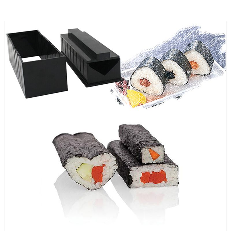 Sushi maker kit 10 st diy sushi making kit roll sushi maker risrulle mögel