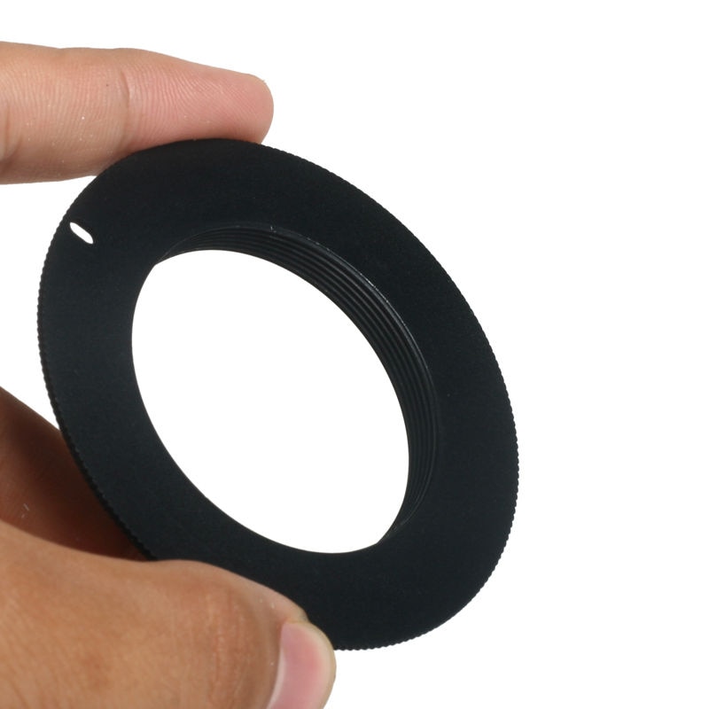 Lente de tornillo M42 de aluminio para Canon M42 para EOS EF anillo adaptador de montura Rebel para canon XSi T1i T2i 1D 550D 500D 60D 50D 7D 1000D