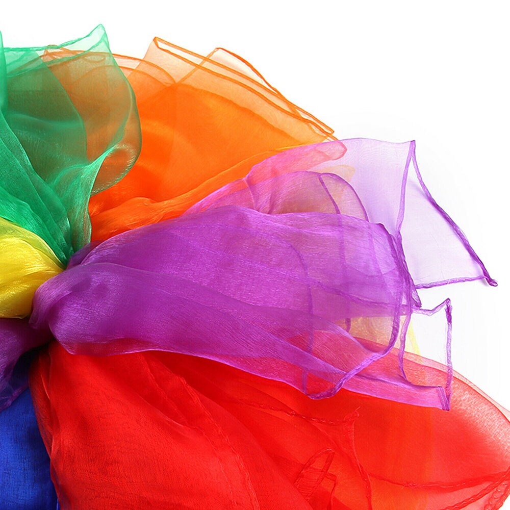 12- pakke dans autisme sensoriske legetøj jonglerer tørklæder baby børn voksne fest