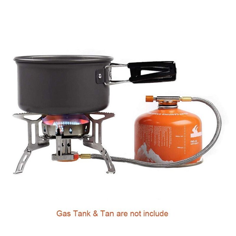 11 stk bærbar camping gryterett sett ryggsekktur utendørs kokekar boller sett edf 88