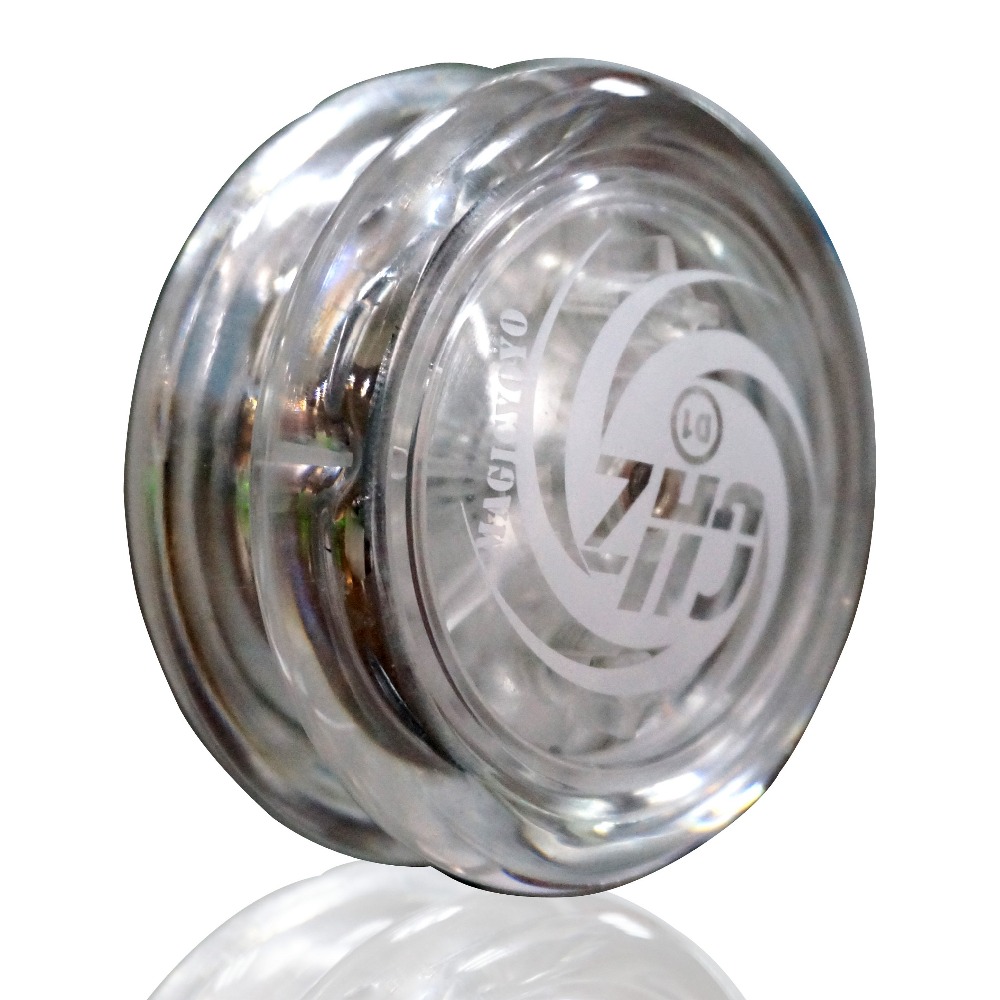 Magic YOYO D1 2A--GHZ YOYO Metal bearing Suitable for beginners Toys Special Props diabolo juggling 10 strings as