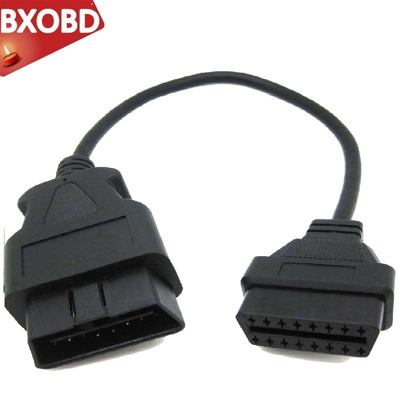 OBD2 16 Broches à 16pin Prise Mâle À Femelle Rallonge Voiture Adaptateur Diagnostique D&#39;OBDII OBD 2 Câble