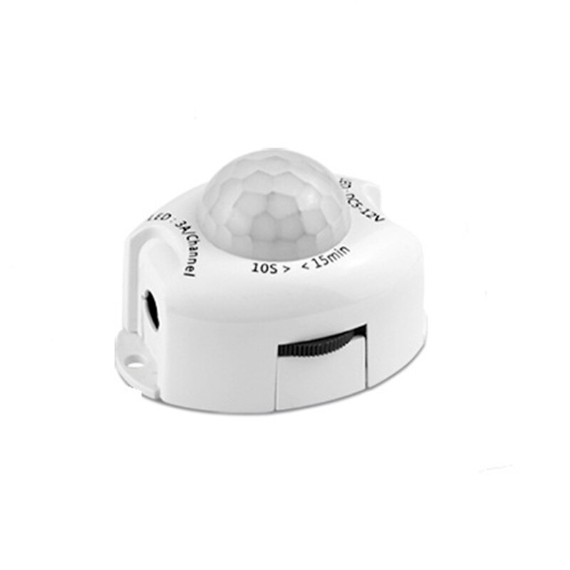 DC12V PIR motion sensor light switch Adjustable time delay IR Human Body motion Sensor Auto control ON/off LED strip lighting