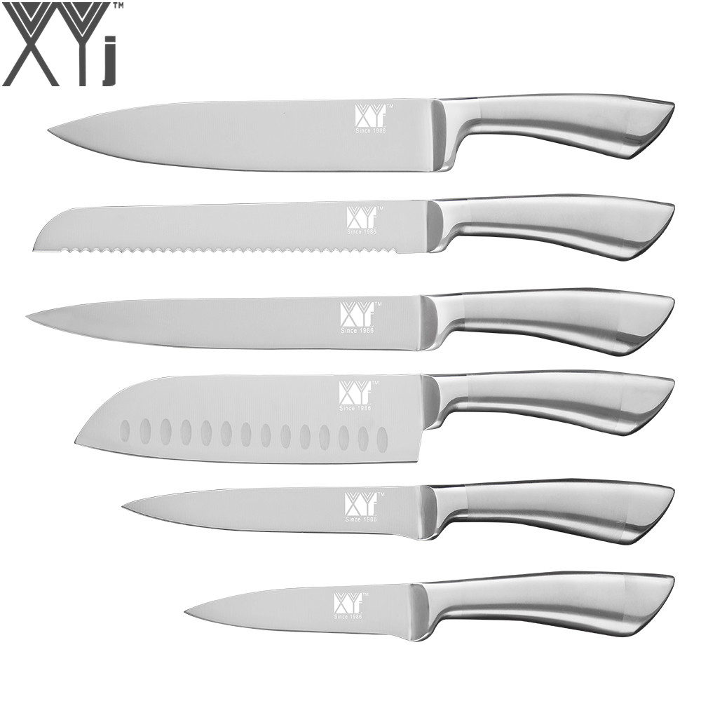 XYj Chef Knife Stand Stainless Steel Kitchen Knive Holder Block Double Shelf Big Capacity Chopping Board Tools