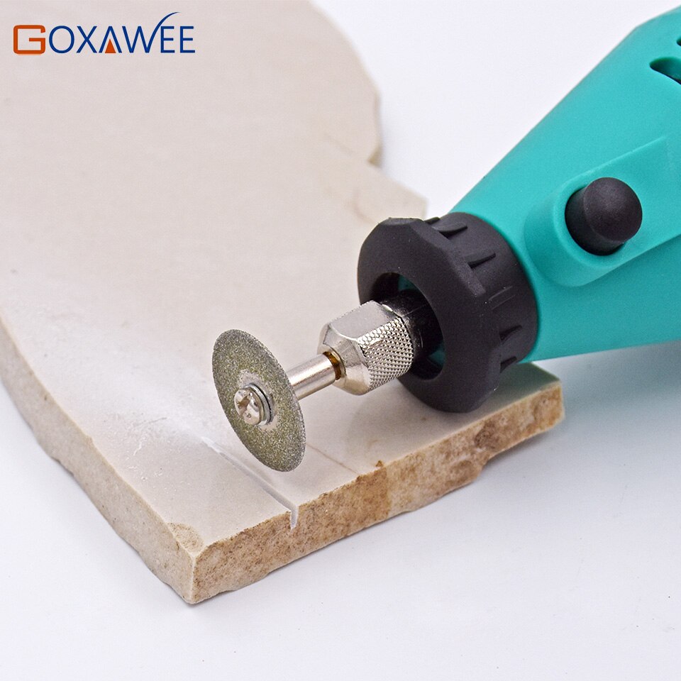 42Pcs Dremel Accessoires Rotary Gereedschap 30 Stuks Diamond Burs 12Pcs Diamant Zaagbladen Mini Slijpschijven Boren voor Dremel Gereedschap
