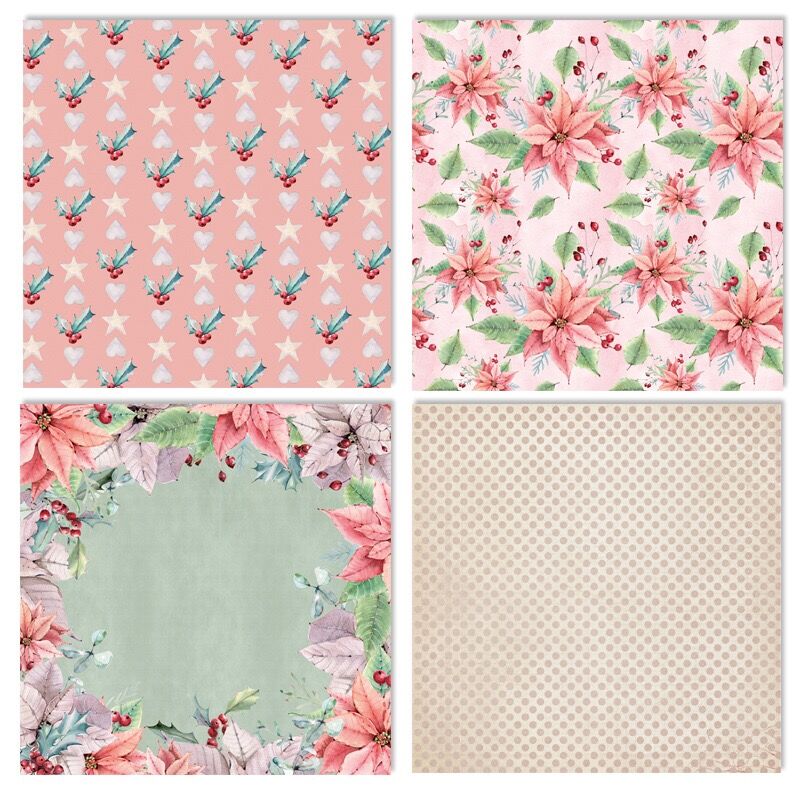 24 Sheets christmas day Scrapbooking Pads Paper Origami Art Background Paper Card Making DIY Scrapbook Paper Craft C1027