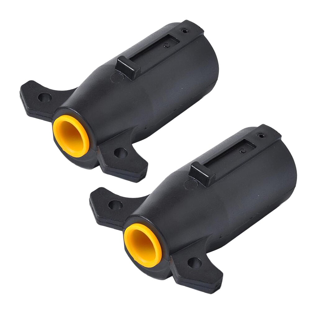 7 Pin Light Plug Adapter Car RV Trailer Socket Blade Converter Replacement