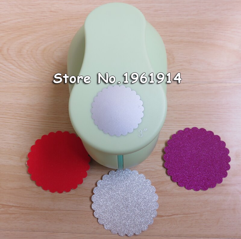 3 inch (about 7.5cm) Circle shape of eva punch craft punch DIY paper puncher Scrapbook punches scrapbook cutter