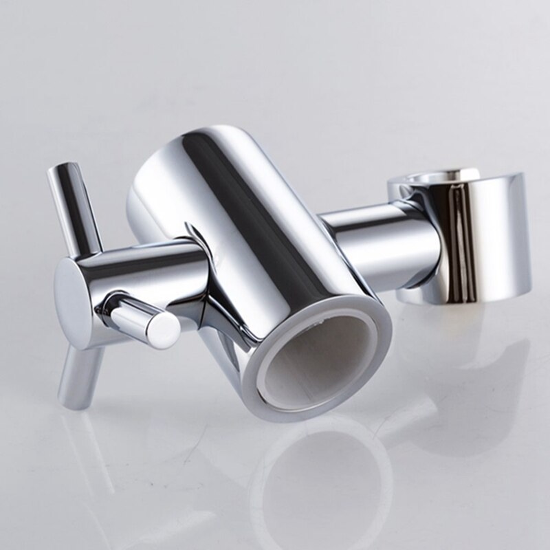 Zinc Alloy Hand Held Shower Bracket For Slider Height &amp; Angle Adjustable Sprayer Holder On Slide Bar Replacement