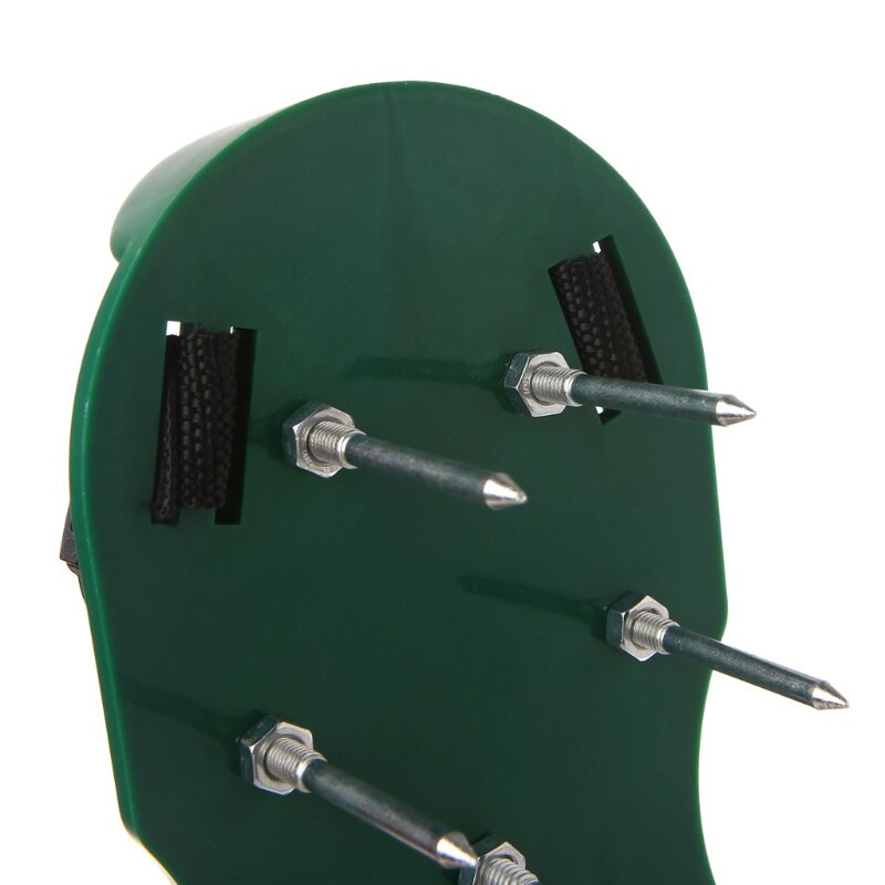 1 paire jardin cour herbe cultivateur Scarification pelouse aérateur ongles chaussures outil