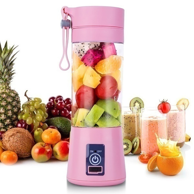 Household Portable Blender USB Mixer Electric Juicer Machine Smoothie Blender Mini Food Processor Personal Water Juice Blenders
