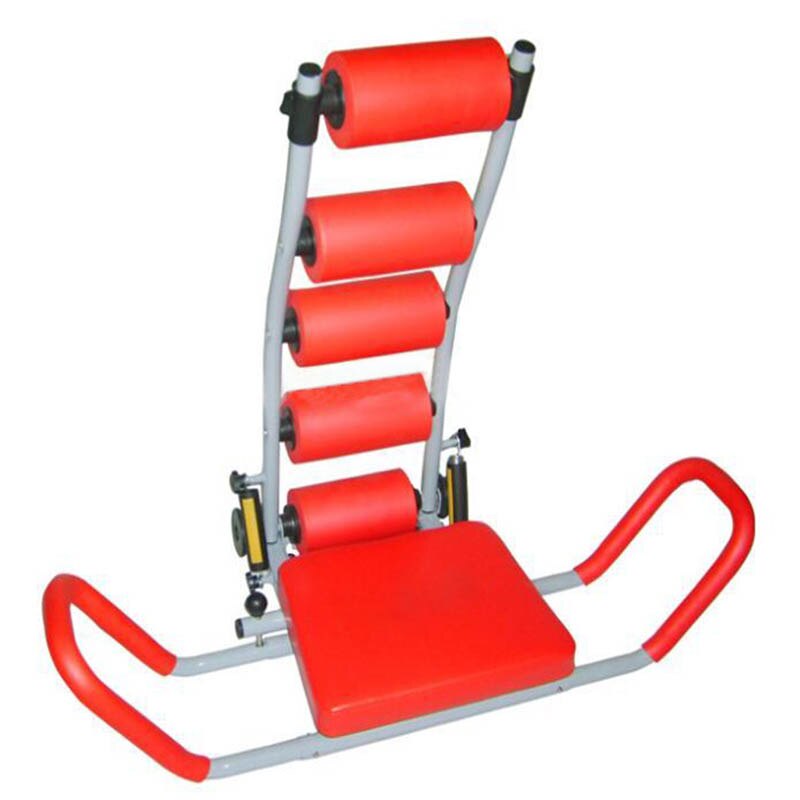 Máquina de entrenamiento abdominal plegable, pérdida de peso, cintura estrecha, rueda de entrenamiento muscular abdominal, equipo de fitness deportivo para el hogar