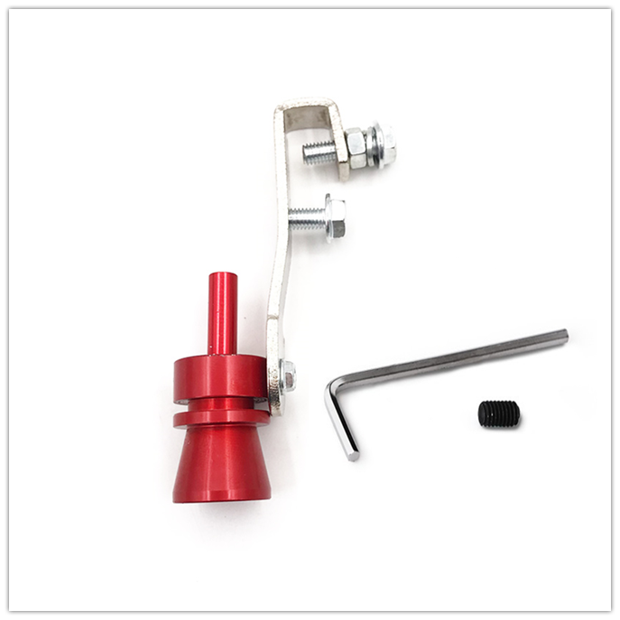 Części samochodowe uniwersalny osobowości modyfikacji tuningu samochodów turbina gwizdek rura wydechowa sygnalizator akustyczny turbiny: Fioletowy