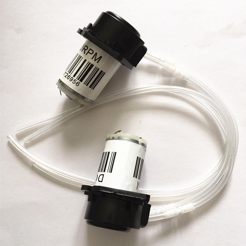 Pompe péristaltique miniature DC12V/24V, pompe à débit constant goutte-à-goutte pour tuyau, pompe auto-amorçante, pompe à engrenages