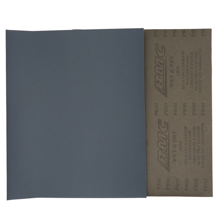 5 ark 9 " x11 " vattentätt sandpapper slipande slipark 60 to 2500 korn för bilslipning av trämöbler: 800