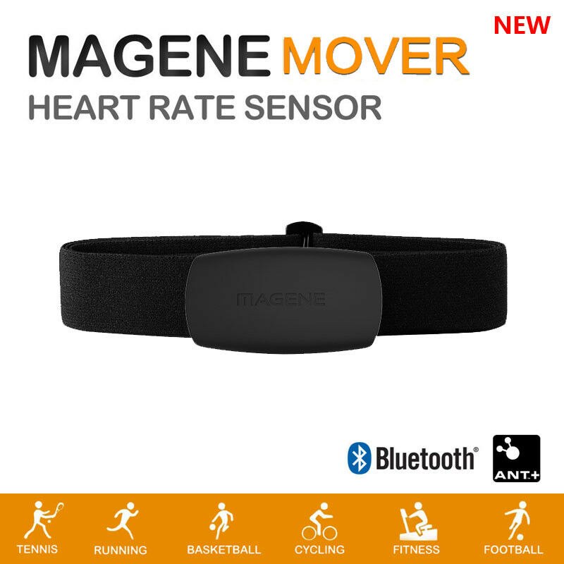 Magene H64 Beweger x 2 Ameise + Bluetooth 4,0 Herzfrequenz Sensor Brustgurt