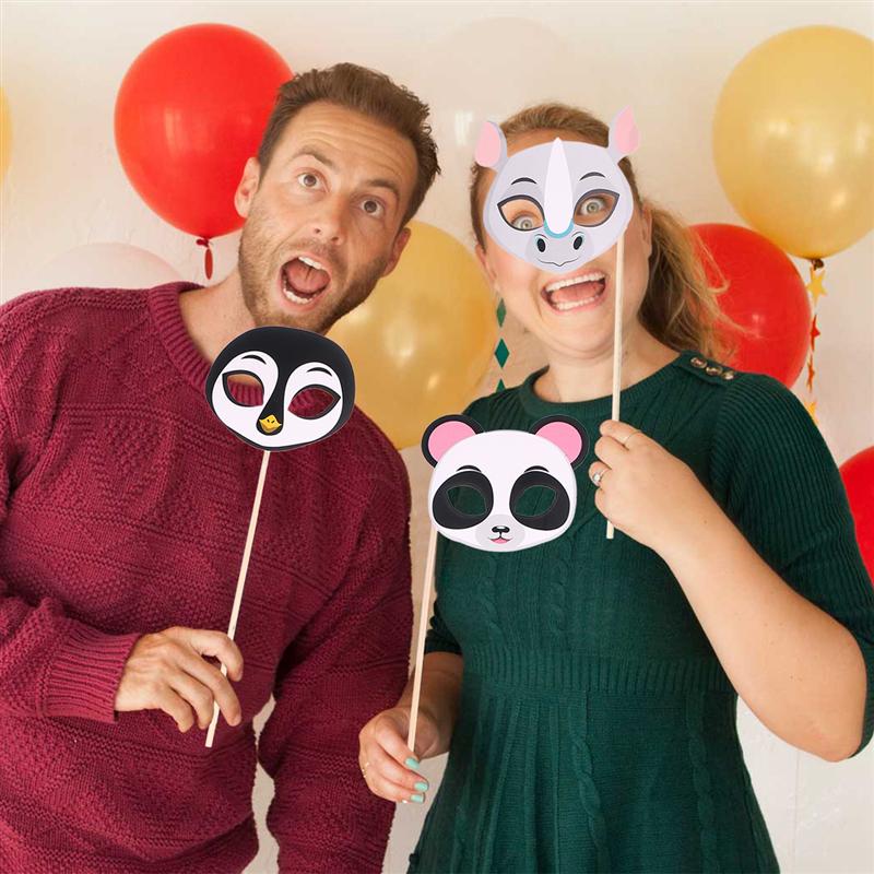 10pcs Photo Booth Props Interesting Funny Funny Party Supplies for Birthday Decor