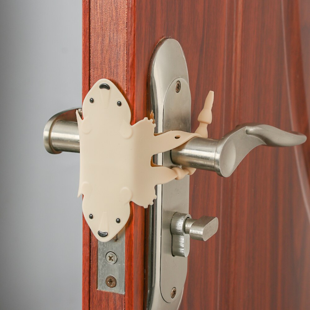 Bedroom Door Anti-collision Protection Buffer Pad Silicone Baby Room Door Mute Lock Doorknob Door Impact Door Cover Stopper