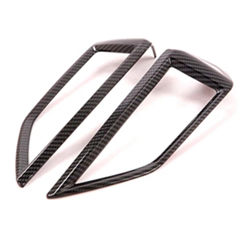 Car Air Conditioning Vent Outlet Cover Trim ABS Carbon Fiber for Subaru Forester Interior Accessories