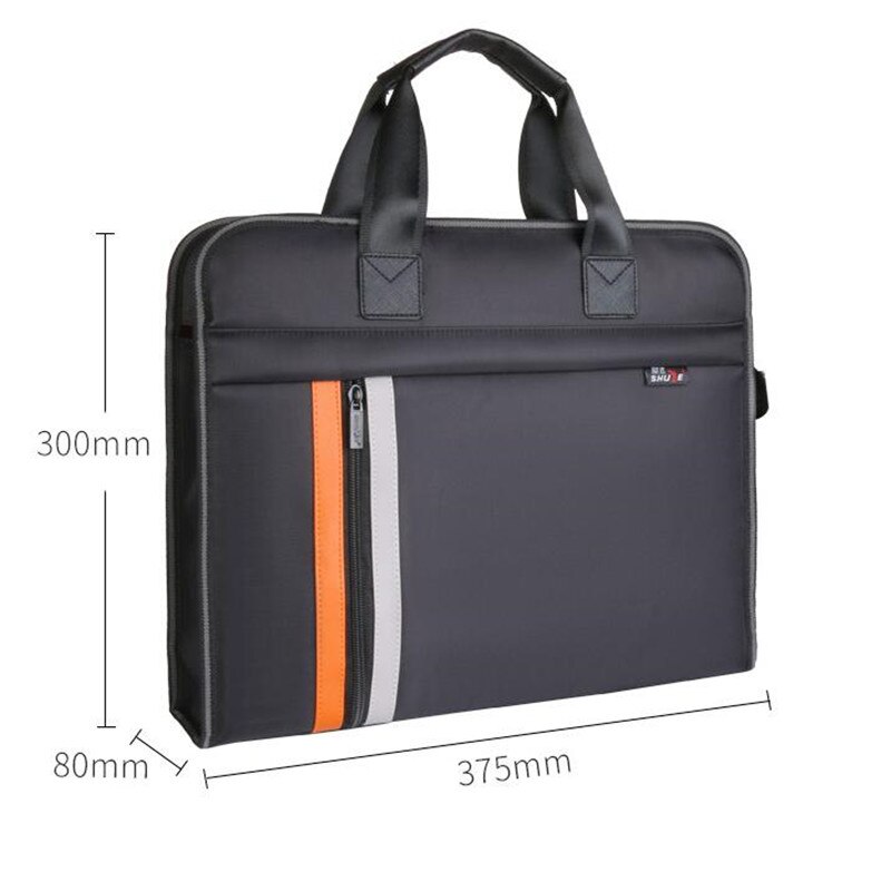 Hand-in-Buff Large Canvas File Bag Meeting Briefca... – Vicedeal