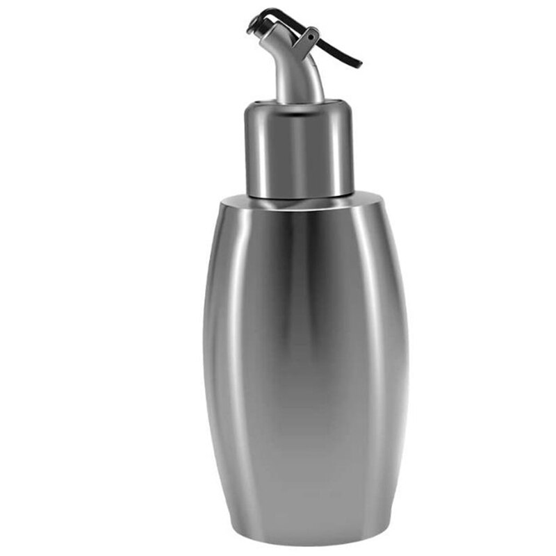 Olijfolie verstuiver, roestvrijstalen azijnfles, sausfles ,350ml olijfolie flessen, voor keuken, barbecue, enz.: Default Title