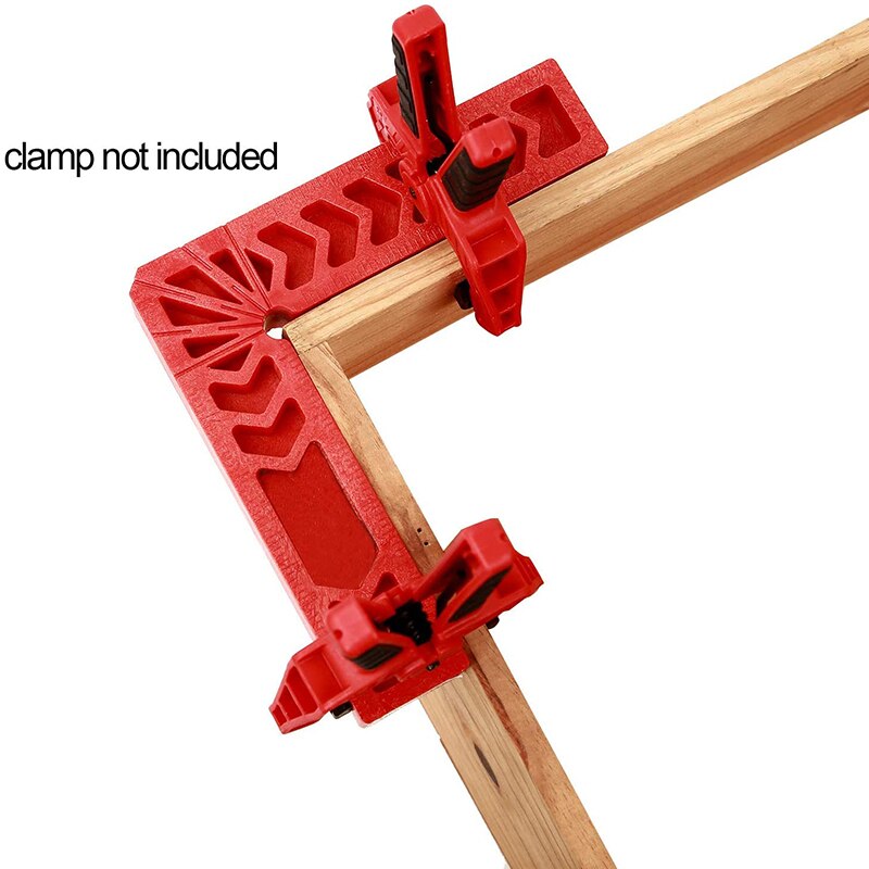 2 Pc 6 Inch Positioning Square, 90 Degree Right Angle Clamp Carpentry Corner Clamp