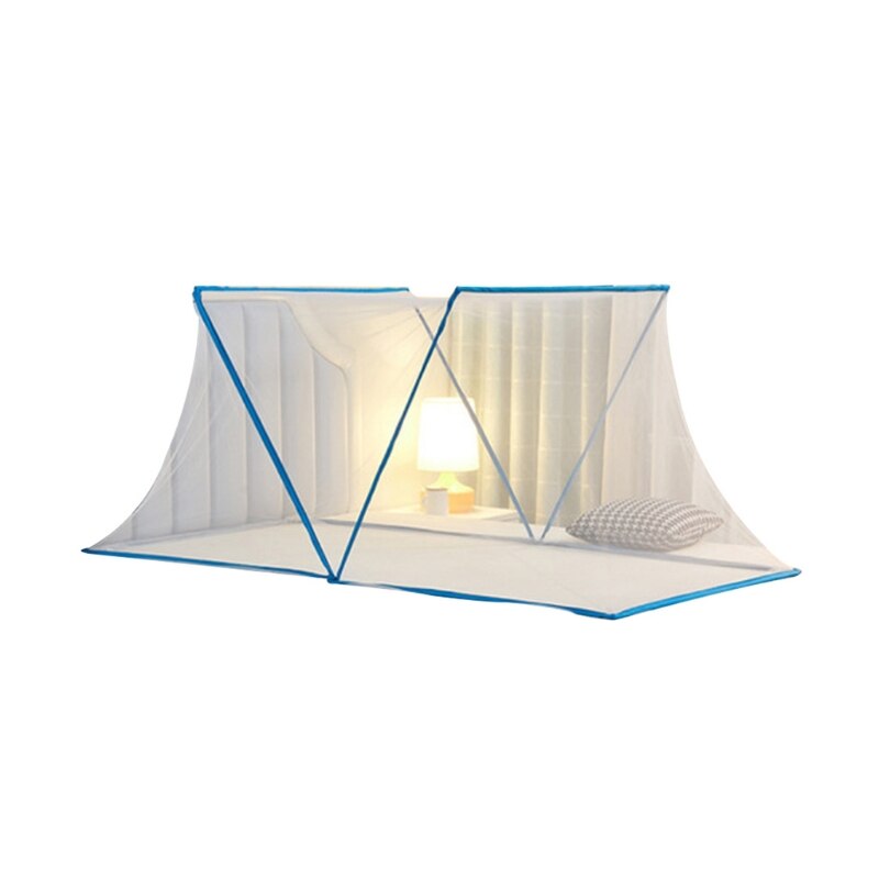 Moustiquaire pliable Portable, tente de lit pliable, couverture anti-moustiques, pour adultes et étudiants: A