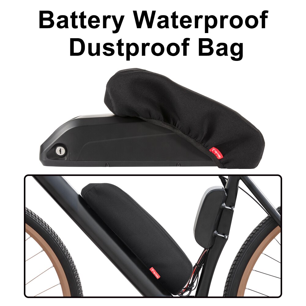 Waterdichte Ebike Batterij Bag Cover Stofdicht Anti-Modder Batterij Tas Voor Hailong Polly Tigershark Batterijen Bescherming Case