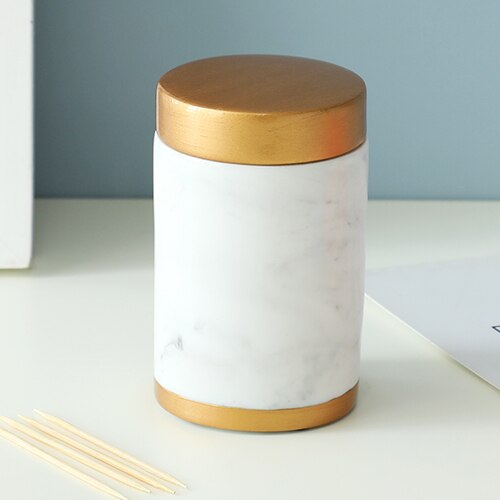 Deer Head Craft Toothpick Holder Tabel Storage Box Toothpick Dispenser Container Toothpick Dispenser: White