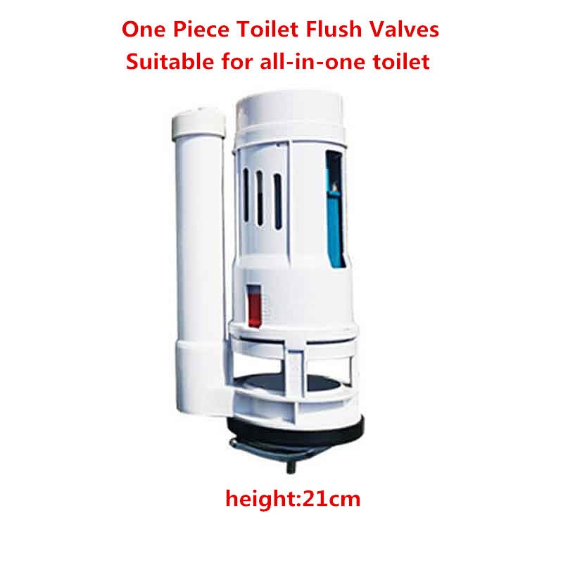 Et stykke toilet skylleventiler, toiletsæder vandtank afløbsventil, abs plast 21cm toilet vandtank drænventiler