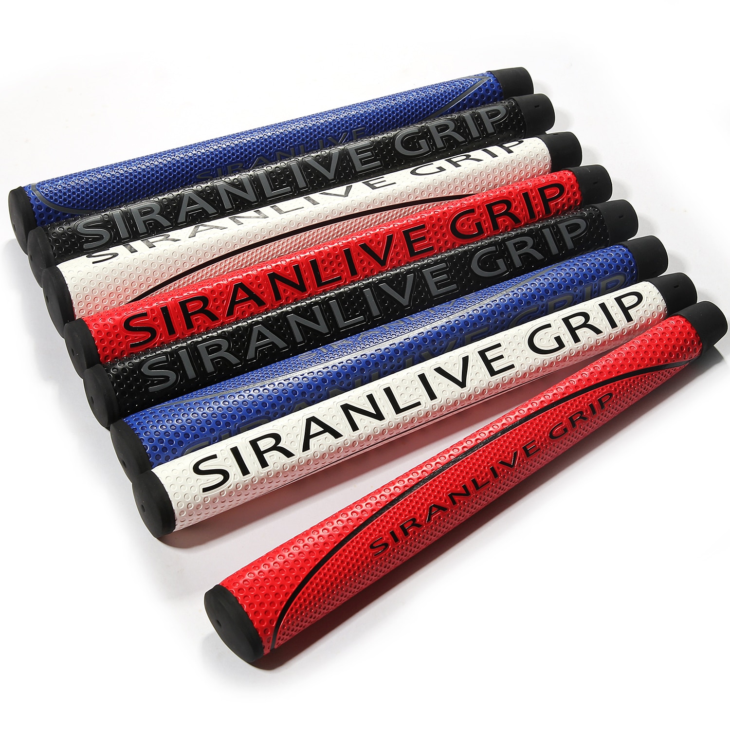 Golfgripit kumiset siranlive-golfputterin gripit 4 väriä valittavana 1 kpl/erä putterin mailan grippejä