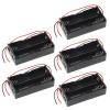 5Pcs 1/2/3/4X18650 Oplaadbare Batterij 3.7V Clip Holder Box Case Met wire Lead: 2