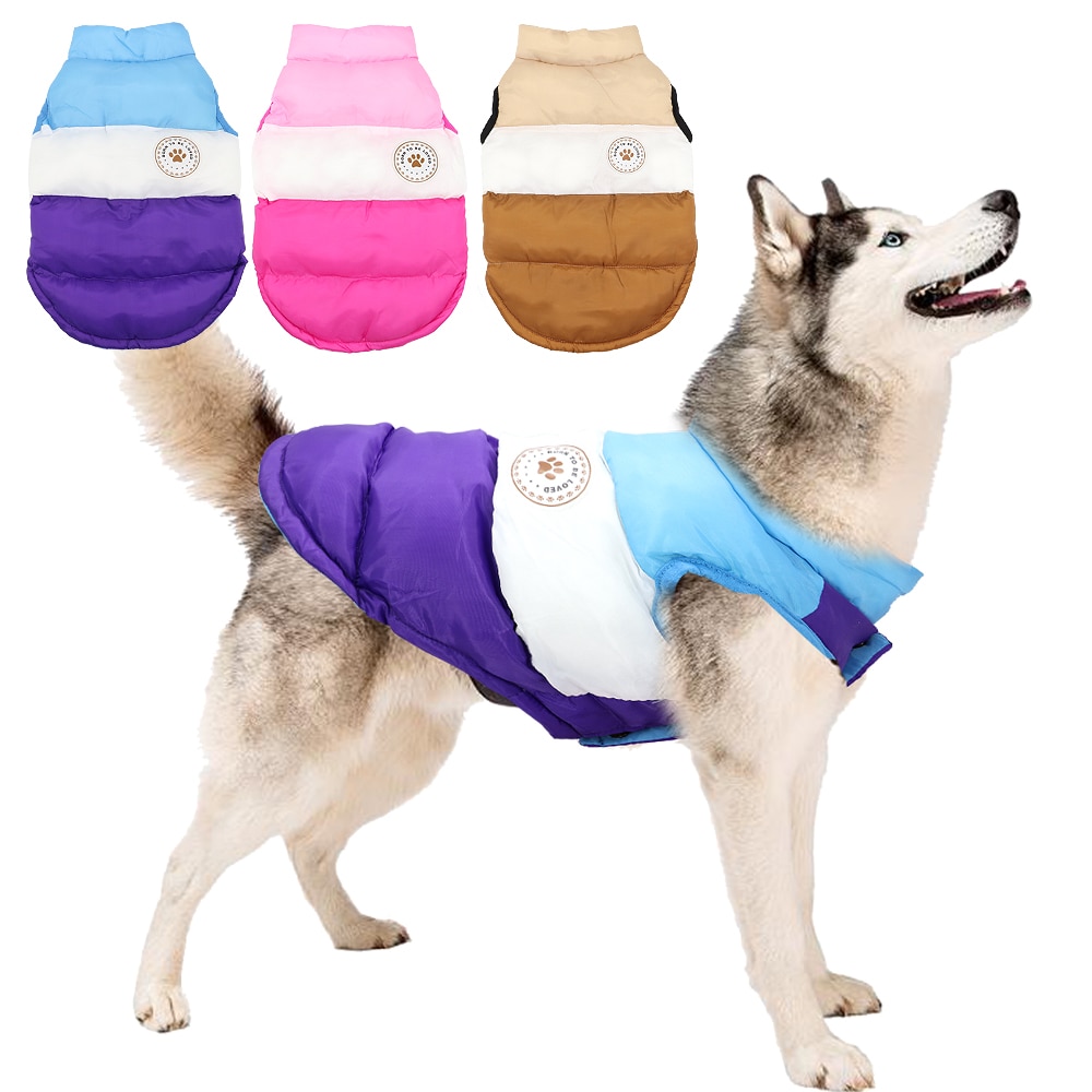 Vinter hundetøj vest små store hunde jakke frakke varmt kæledyr tøj outfit chihuahua mops fransk bulldog tøj veste