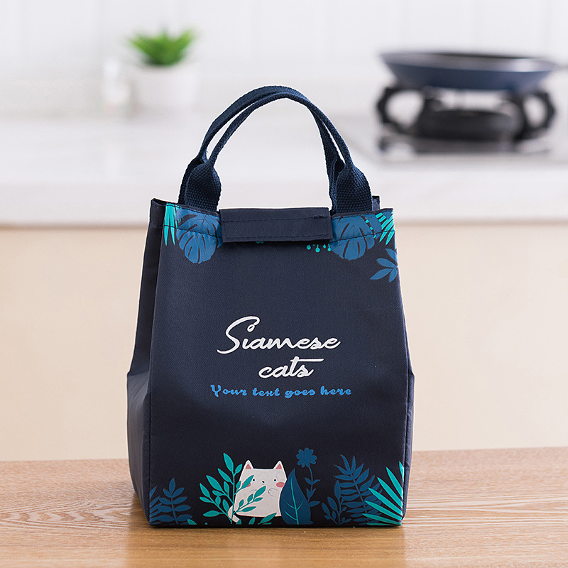 Neue Cartoon Kühler Mittagessen Tasche Wasserdicht Mittagessen Box für Picknick Kid Frauen Reise Thermische Frühstück Organizer Isolierte Lagerung Pack: Beige