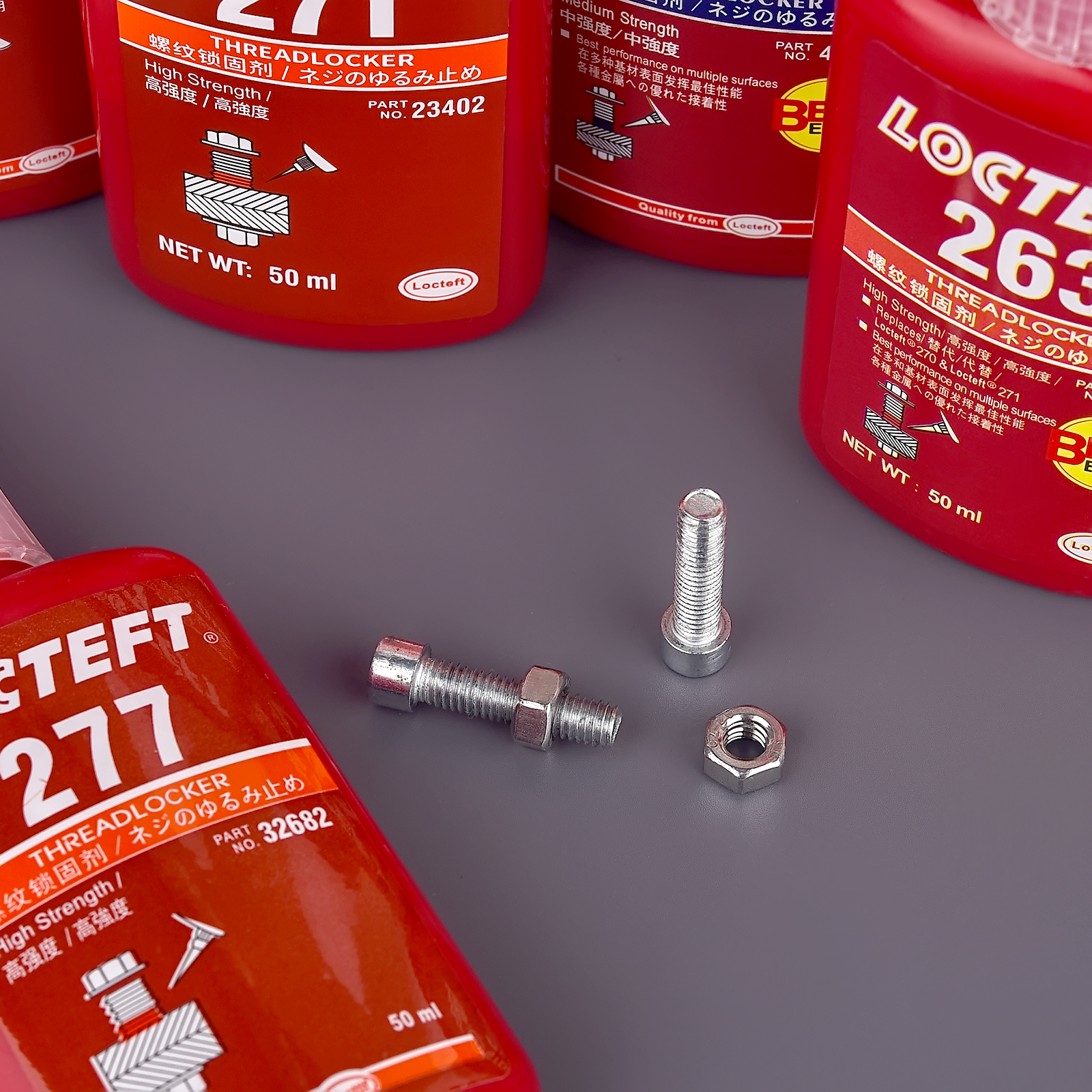 50ml Threadlocker Screw Glue Quickly Cured Thread Locking Agent Anaerobic Adhesive Corrosion-Resistant Anti-Loosening Glue